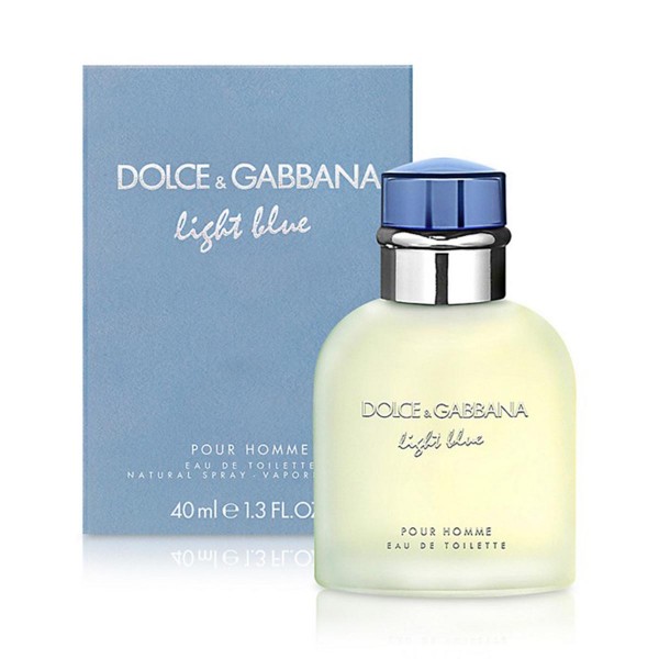 Dolce & Gabbana Light Blue EDT perfume cítrico fresco para hombre 40 ml