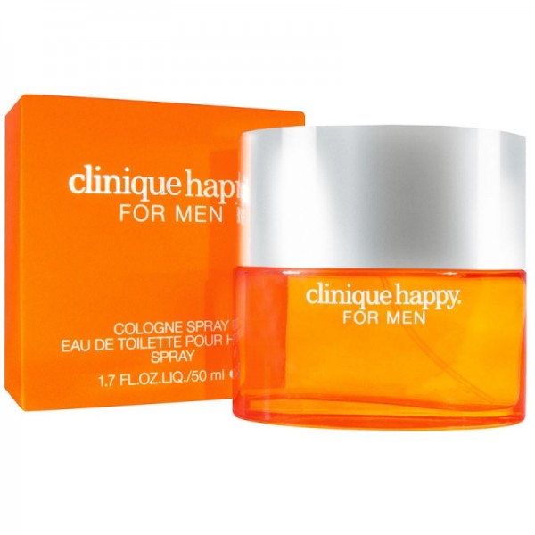 Clinique Happy for Men EDT - Perfume cítrico fresco para hombre 50 ml