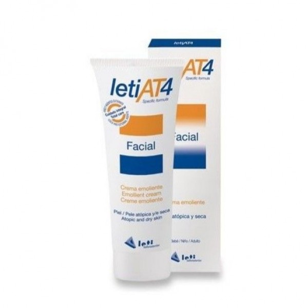 LETI AT4 crema facial 50ml - Piel atópica, sequedad y rojeces faciales