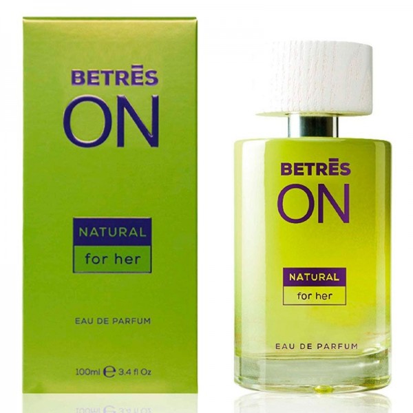 Betres Natural For Her perfume para mujer - Aroma fresco y femenino natural 100ml
