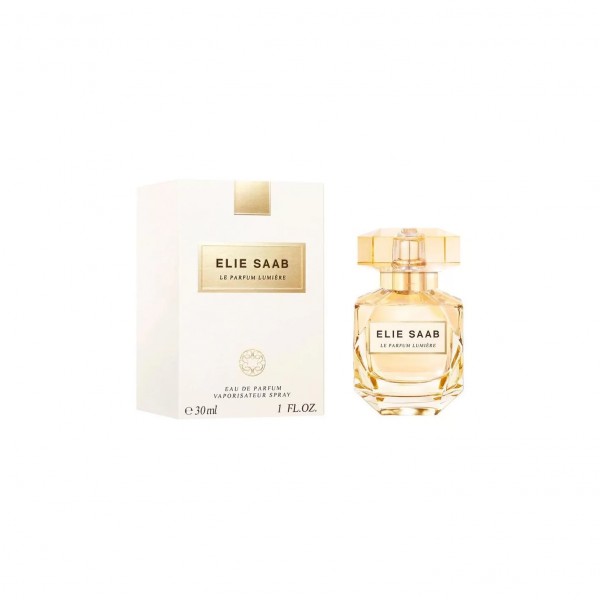 Elie Saab le Parfum Lumiere - Perfume floral luminoso azahar jazmín ámbar elegante para mujer 30ml