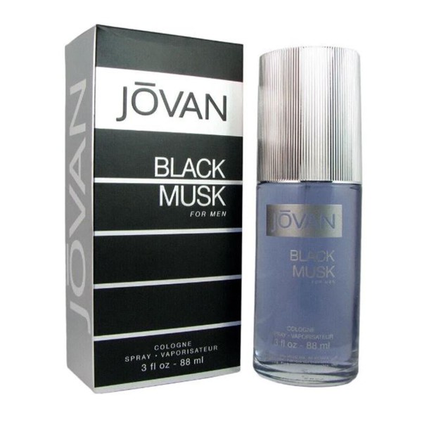 Jovan black musk perfume almizcle limpio fresco hombre edc 88 ml