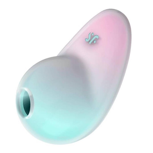 Satisfyer Pixie Dust vibrador menta y rosa - Estimulación externa suave y placer clitoriano