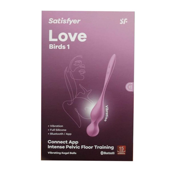 Satisfyer Love Birds Entrenador Suelo Pélvico Rojo - Fortalecimiento y Control
