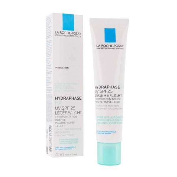 La Roche-Posay Hydraphase HA ligera SPF25 50ml - Hidratación diaria y protección urbana