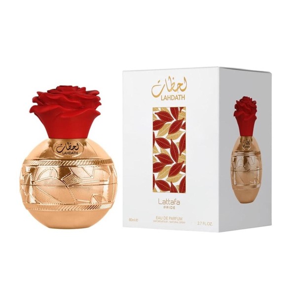 Lattafa lahdath - Perfume rosa vainilla almizcle dulce floral mujer edp 80 ml
