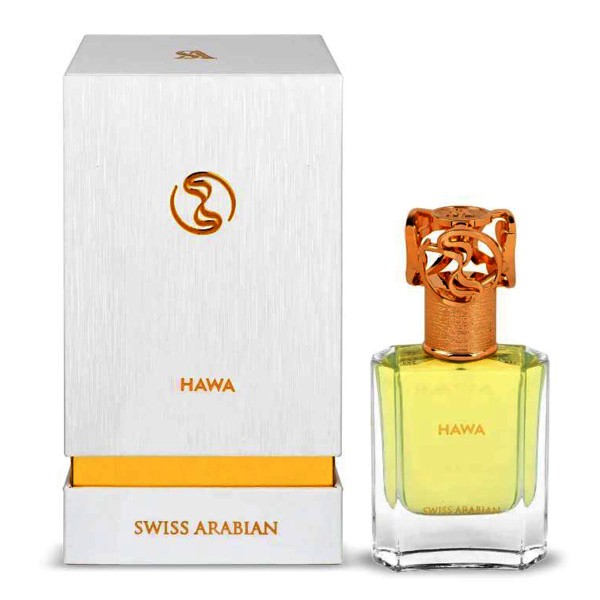Swiss Arabian Hawa perfume para mujer - Vainilla, jazmín y ámbar oriental EDP 50ml