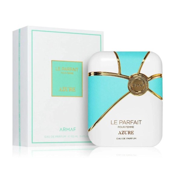 Armaf Le Parfait Azure Pour Femme perfume para mujer - Vainilla, rosa y melocotón elegante EDP 100ml