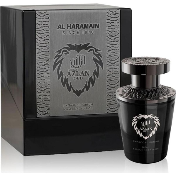 Al Haramain Amber Oud - Carbon edition extract perfume unisex marino ámbar y lavanda 100 ml