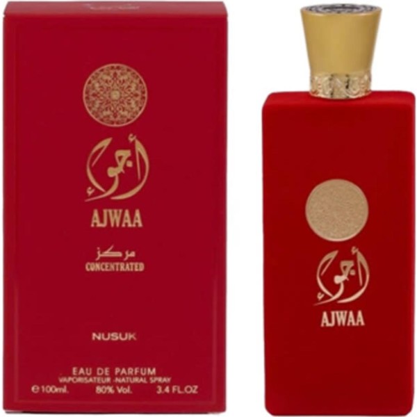 Ajwaa Murakaz Concentrated Red Nusuk - Perfume dulce floral frutal mujer