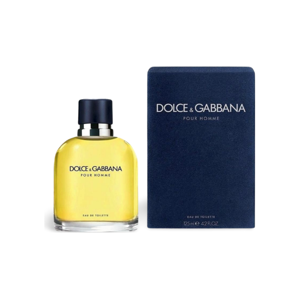 Dolce & Gabbana Pour Homme EDT perfume aromático clásico elegante para hombre 75 ml