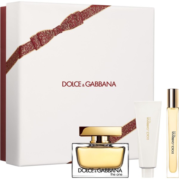 Dolce Gabbana The One vainilla - Set ámbar dulce elegante mujer 75ml + 50ml + 10ml