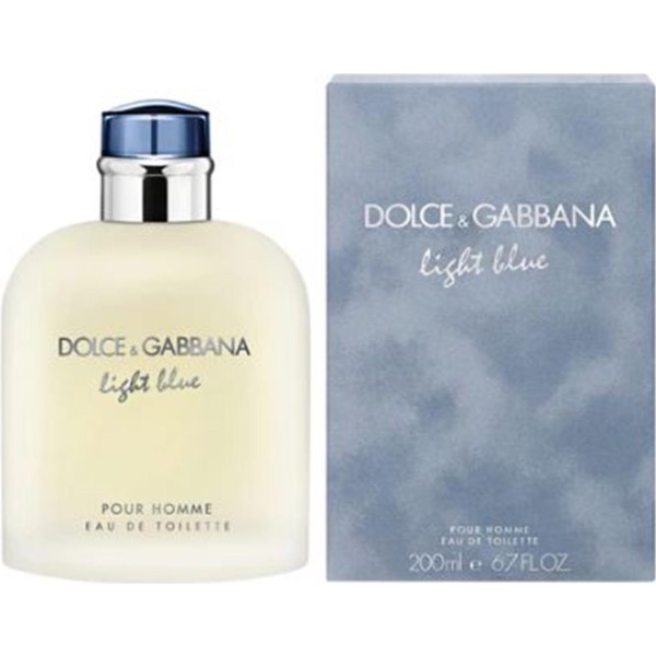 Dolce Gabbana Light Blue - Colonia  limon pomelo fresco cítrico acuatico limpio hombre 200ml