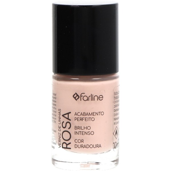 Farline esmalte de uñas rosa 10ml - Color, brillo y manicura diaria