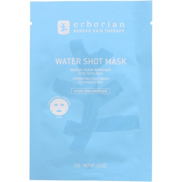Erborian Water Shot Mask mascarilla facial hidratante 15g - Hidratación intensiva y efecto frescor inmediato