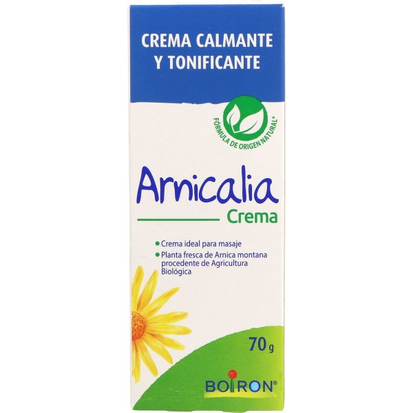 Boiron Arnicalia Crema Calmante y Tonificante 70g - Golpes, Moratones, Masaje y Cuidado de la Piel