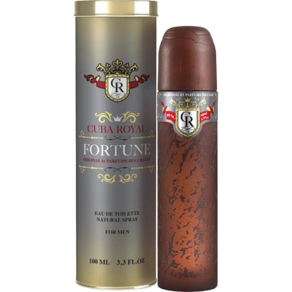 Cuba Royal Fortune perfume para hombre - Bergamota, lavanda y cedro EDT 100ml