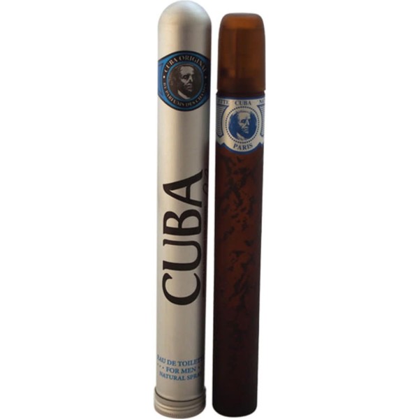 Cuba Blue Cuba Paris perfume para hombre - Mandarina, pachulí y cedro EDT 35ml