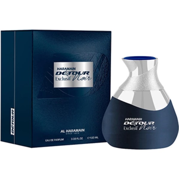 Al Haramain Detour Noir Exclusif perfume unisex - Almendra, oud y vainilla EDP 100ml