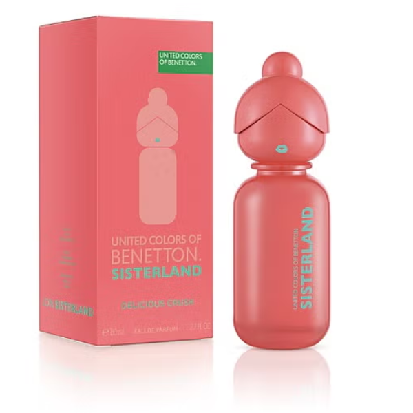 Benetton Sisterland Delicious Crush 80 ml Mujer - Pera, grosella negra y vainilla